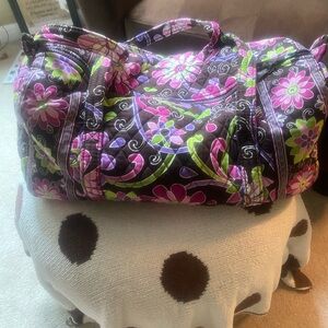 Vera Bradley duffel bag, never used.